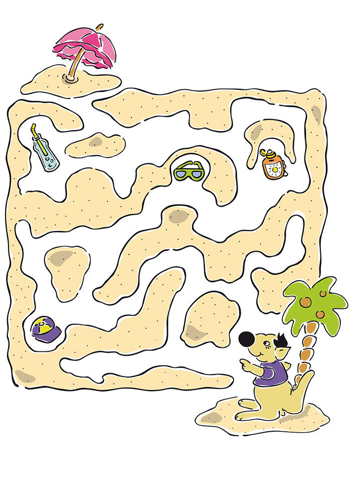 sonnenkinder, dm, illustration, Evelyn Faulhaber, illustration, Sonnenschutz, Känguru Toni