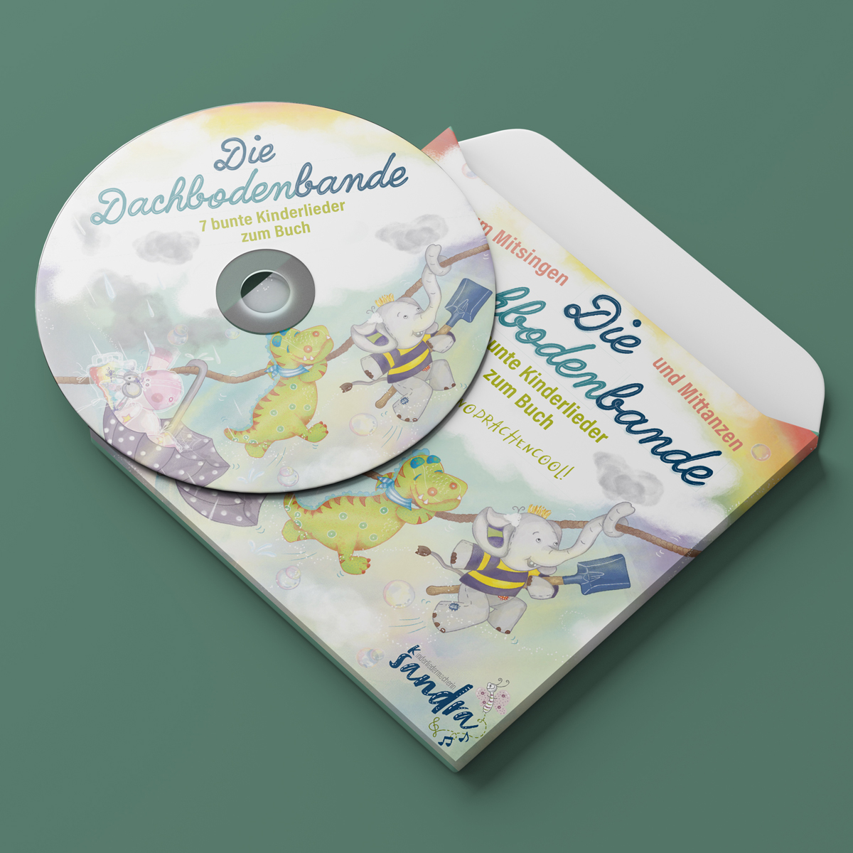 Die Kinderlieder-CD passt ideal zu unseren Kinderbüchern und ist ein lustiges Geschenk für die ganze Familie.